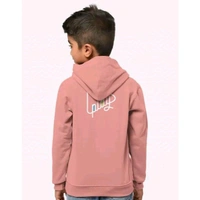 Hellcat Kid's Printed Hood Pink Sweatshirts & Hoodies (Pack of 2) - 5-6 Year