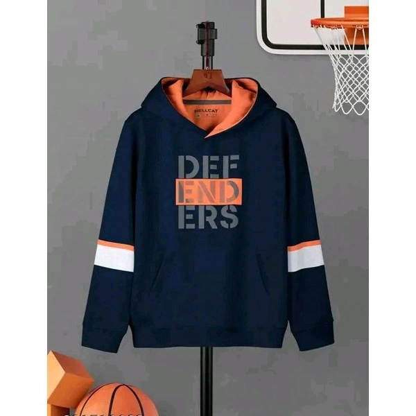Kid's Printed Hood Multicolor Sweatshirts & Hoodies - Multicolor, 5-6 Year