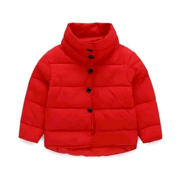 Boys Red Polyester Jackets & Coats Pack Of 1 - Red, 10-11 Year