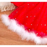 Princes Classy Girl Frock Dresses for christmas - 1-2 Year, Red