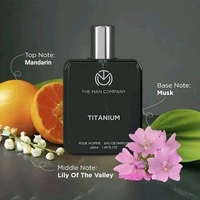 The Man Company Titanium Perfume For Men - 50ml | Premium Luxury Long-Lasting Eau de Parfum