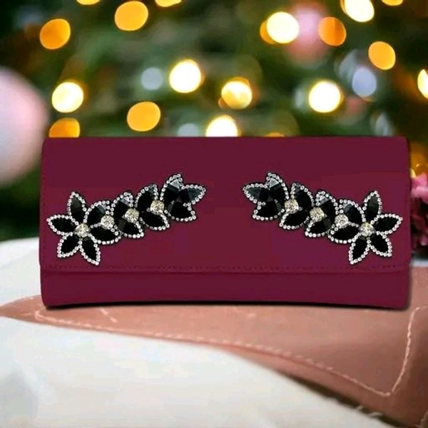 GMW WOMEN CLUTCH  - Maroon
