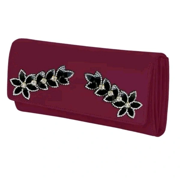 GMW WOMEN CLUTCH  - Maroon