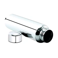 Stainless Steel Sports Water Bottle with Cleaning Brush - 900ml