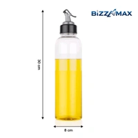 BIZZNMAX 1000 ml Cooking Oil Dispenser Set  (Pack of 2) - Transparent, 1000 ML