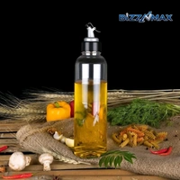 BIZZNMAX 1000 ml Cooking Oil Dispenser Set  (Pack of 2) - Transparent, 1000 ML