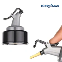 BIZZNMAX 1000 ml Cooking Oil Dispenser Set  (Pack of 2) - Transparent, 1000 ML