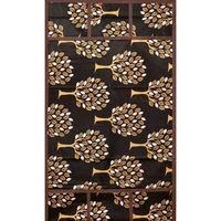 Ravishing new designer fridge cover with 2 handle covers & 4 mats - Purple