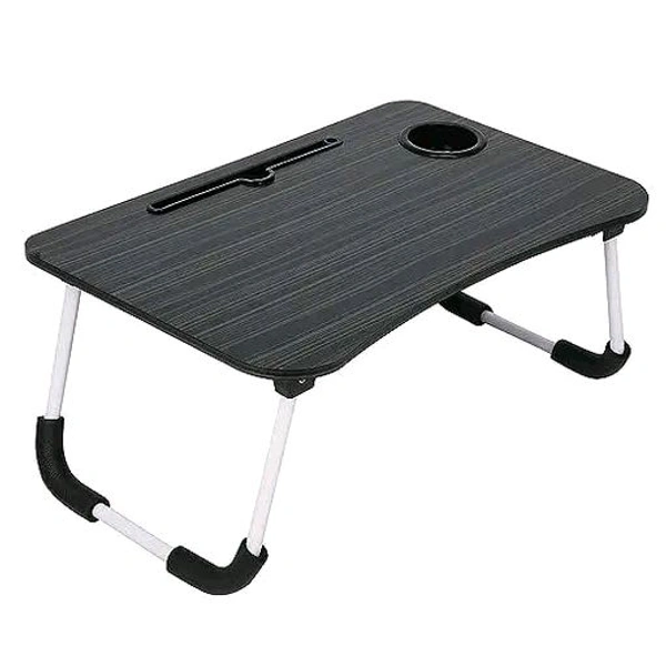 Addax Study Table/Bed Table/Foldable and Portable Wooden/Writing Desk for Office/Home/School