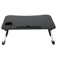 Addax Study Table/Bed Table/Foldable and Portable Wooden/Writing Desk for Office/Home/School