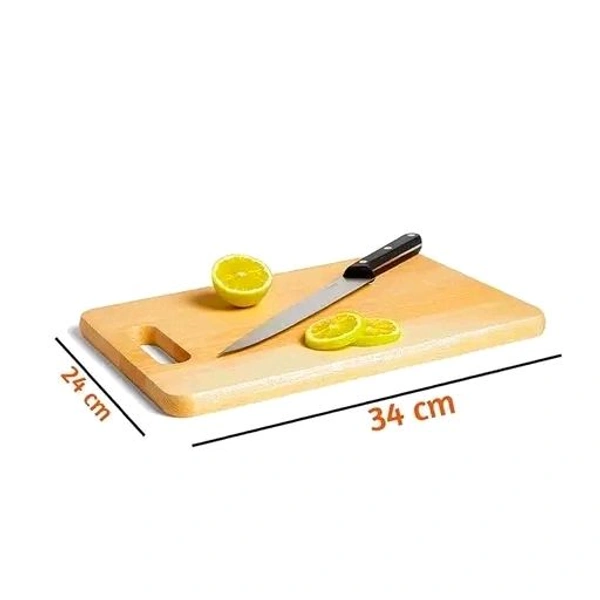 Large Natural Bamboo Wood Chopping Cutting Board for Kitchen Vegetables, Fruits & Cheese, BPA Free, Eco-Friendly, Anti-Microbial Durable and Easy to Clean