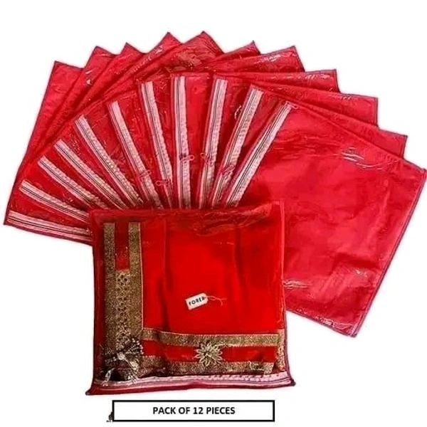 Pack Of 12 | Non Woven Single Saree Cover Set