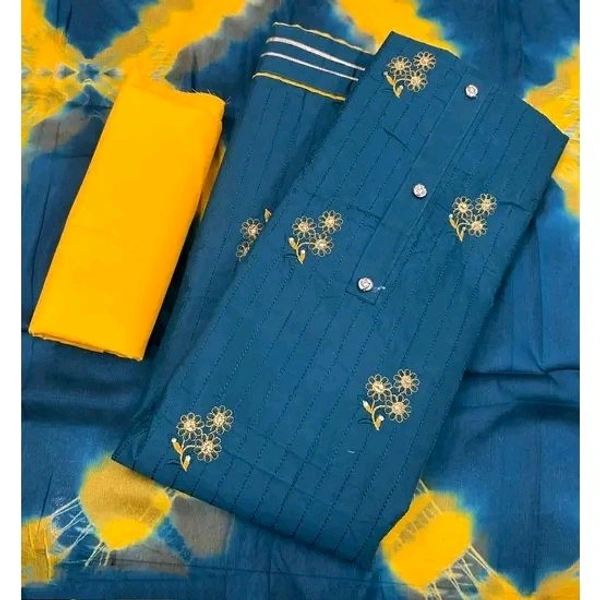 Trendy Petite Salwar Suits & Dress Materials - Blue