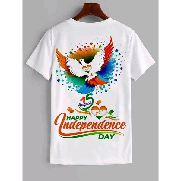 independence day  tshirt for kids, Independence Day T-Shirts | 15 August Tshirts | New trendy design T-shirts for kids| Printed t-shirts | Soft printed t-shirt | White colour printed t-shirt | Machine Printed t-shirt | Printed t-shirt for boy & girls - White, 14-15 Year