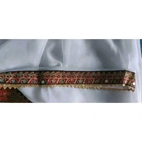 MAHARANI LACE SAREE - White
