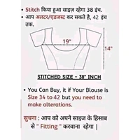Bollywood White colour Floral Organza Saree With Fully Stiched Styles Blouse Upto 42 Size - White