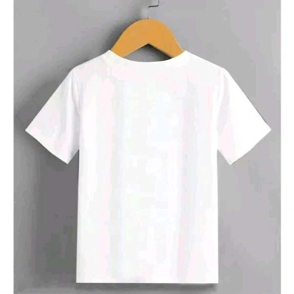 Tinkle Trendy Boys Tshirts - White, 3-6 Month
