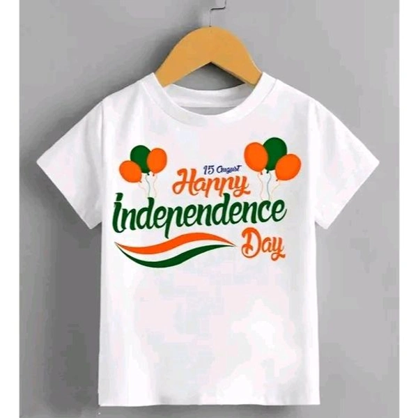 Tinkle Trendy Boys Tshirts - White, 6-12 Month