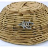 Non-Piercing oxidised single Ear Cuff For Women And Girls (NOOR)