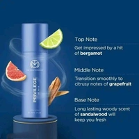 The Man Company Privilege Active Deodorant for Men - 150 ml X 2 | Premium Long-Lasting Deo Perfume Body Spray