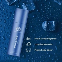 The Man Company Privilege Active Deodorant for Men - 150 ml X 2 | Premium Long-Lasting Deo Perfume Body Spray