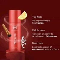 The Man Company Privilege Intense Deodorant for Men - 150 ml X 2 | Premium Long-Lasting Deo Perfume Body Spray