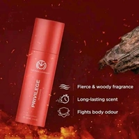 The Man Company Privilege Intense Deodorant for Men - 150 ml X 2 | Premium Long-Lasting Deo Perfume Body Spray