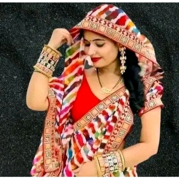 Bandhani saree, Bandhej saree, Top selling saree, Saree with blouse, pure georgette saree, soft georgette saree, party wear saree, desiger saree, banarsi saree, celebrity saree, festive saree, bollywood saree