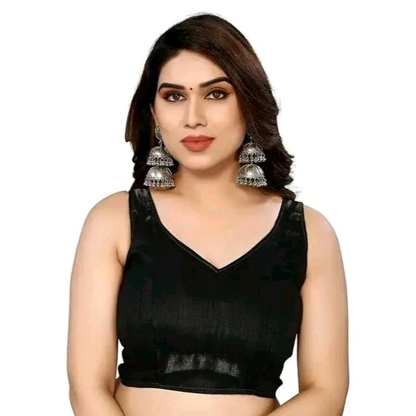 NEW TRENDY CHIFFON SAREE - Black
