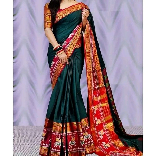 Narayana Pattu Narayanpeth sarees - Green