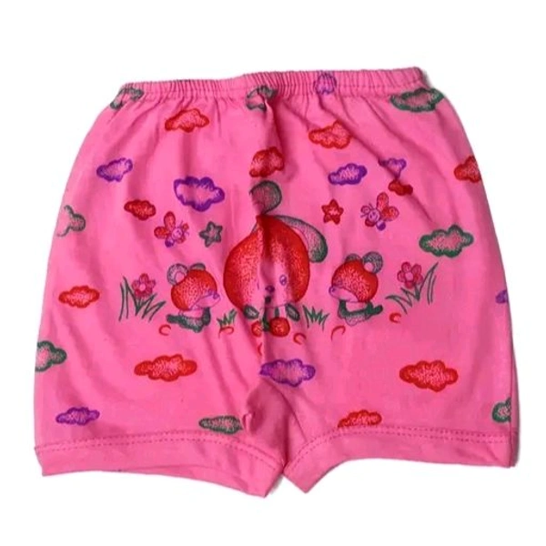 6pc_kids unisex_print shorty - 0-2 Month