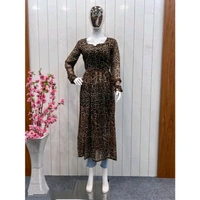 women kurtis Nayara cut leopard print kurti - Black, XL