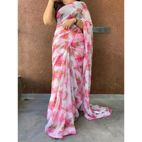 FLOWER DESIGNER SAREE