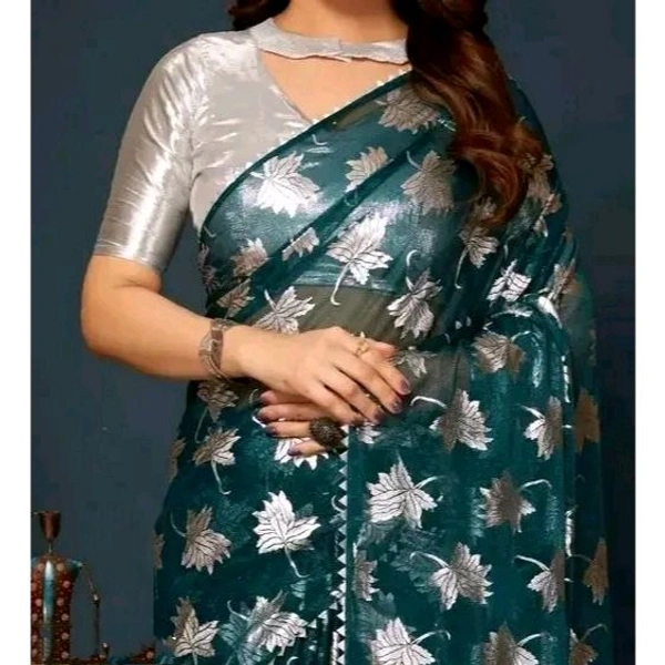 New Design saree - Green