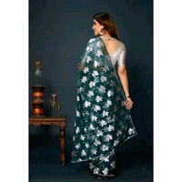 New Design saree - Green