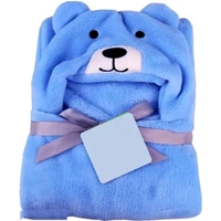 Baby Blankets New Born Combo Pack of Hooded Wearable Wrapper And Baby Bath Towel For Baby Boys And Baby Girls Pack of 2