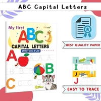 My First Capital Letters ABC, Small Letters abc, Numbers 1-20 and Line Tracing Patterns Writing Fun : Kids Educational Writing Book, Writing book for Toddlers, Educational leaning Book, Writing Practice Set | Combo of 4 Writing Books