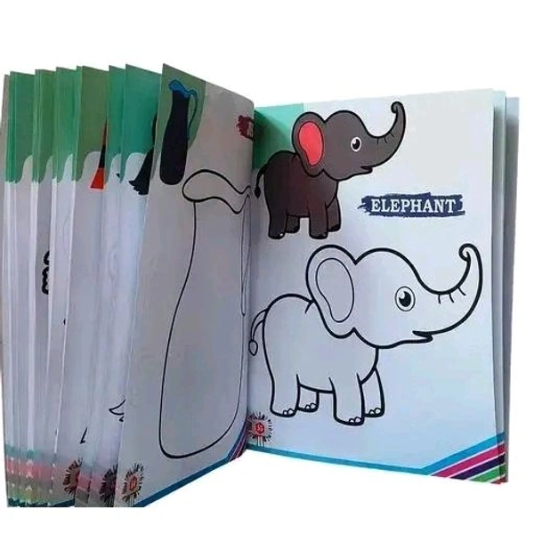 PIXELPAGE PUBLICATIONS- Kids Early Learning Colouring Book, Jumbo Colouring Book, Nursery Colouring Book