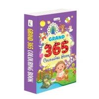 GRAND - 365 Colouring Book :- Painting and drawing book for kids, creative learning for toddlers, educational colouring book