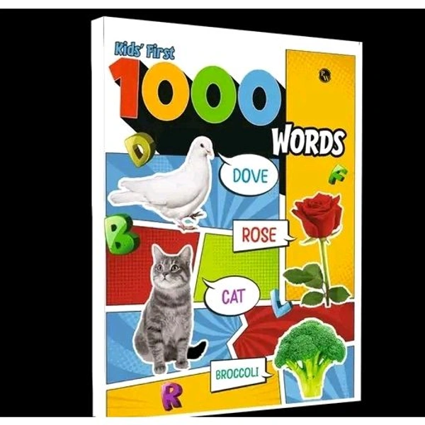 My First 1000 Words Book l 50 Topics with Engaging Picture Book for Early Learners for Kids 2 to 4 Year