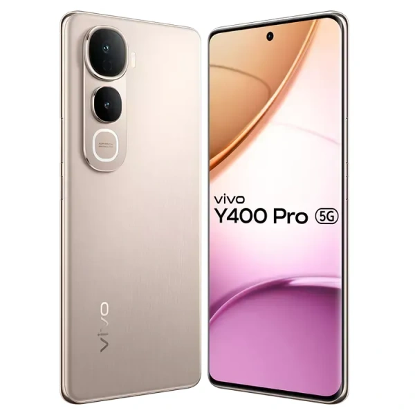 VIVO vivo Y400 Pro 5G (Fest Gold, 256 GB)  (8 GB RAM) - 8+256GB, Fest Gold
