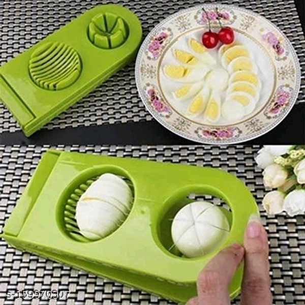 Eenfnety™ Eenfnety ™ PCENF5214 Trendy Egg Cutters*Material: PlasticThumb Guard: NoType: RollingProduct Breadth: 0.5 CmProduct Height: 1 CmProduct Length: 1 CmSurface Coating: Non-StickNet Quantity (N): Pack Of 1Dispatch: 1 Day*Proof of Safe Delivery! Click to know on Safety Standards of Delivery Partners- https://ltl.sh/y_nZrAV3