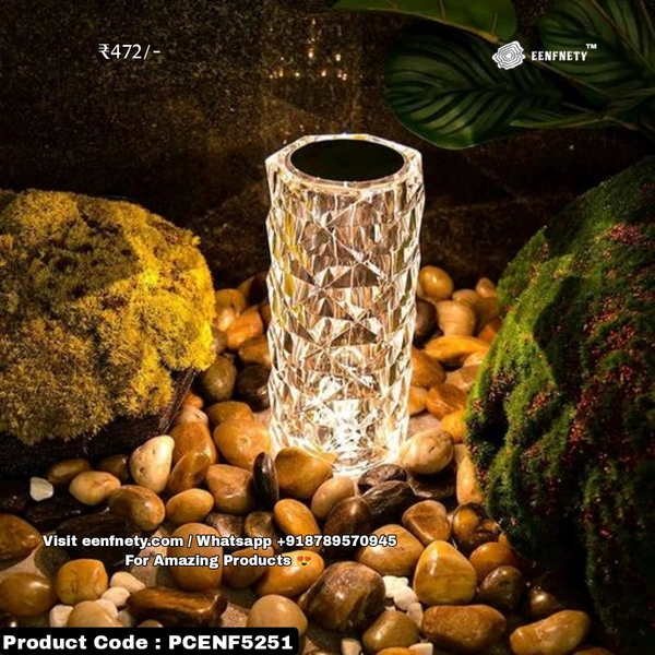 Eenfnety ™ Unique Eenfnety™  Table Lamps PCENF5251 PlasticAssembly: No Assembly RequiredBase Fixture Material: PlasticBulb Included: YesHolder & Plug Type: B15(Sbc)Shade Colour: MulticolourShade Material: PlasticSwitch Type: On/OffWaterproof: NoWatt Recommended: 10Wire Length: 1Product Breadth: 5.5 cmProduct Height: 10 cmProduct Length: 5.5 cmNet Quantity (N): 1Dispatch: 1 Day*Proof of Safe 