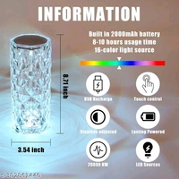 Eenfnety ™ Unique Eenfnety™  Table Lamps PCENF5251 PlasticAssembly: No Assembly RequiredBase Fixture Material: PlasticBulb Included: YesHolder & Plug Type: B15(Sbc)Shade Colour: MulticolourShade Material: PlasticSwitch Type: On/OffWaterproof: NoWatt Recommended: 10Wire Length: 1Product Breadth: 5.5 cmProduct Height: 10 cmProduct Length: 5.5 cmNet Quantity (N): 1Dispatch: 1 Day*Proof of Safe 