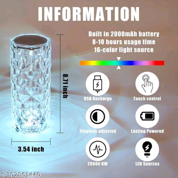 Eenfnety ™ Unique Eenfnety™  Table Lamps PCENF5251 PlasticAssembly: No Assembly RequiredBase Fixture Material: PlasticBulb Included: YesHolder & Plug Type: B15(Sbc)Shade Colour: MulticolourShade Material: PlasticSwitch Type: On/OffWaterproof: NoWatt Recommended: 10Wire Length: 1Product Breadth: 5.5 cmProduct Height: 10 cmProduct Length: 5.5 cmNet Quantity (N): 1Dispatch: 1 Day*Proof of Safe 
