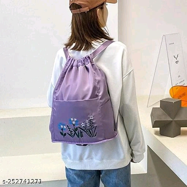 Eenfnety™ Eenfnety ™ Ravishing Fashionable PCENF5252 Women Backpacks*Material: SyntheticNo. of Compartments: 2Pattern: EmbroideredNet Quantity (N): 1Sizes: Free Size (Length Size: 10 in, Width Size: 10 in) Dispatch: 1 Day*Proof of Safe Delivery! Click to know on Safety Standards of Delivery Partners- https://ltl.sh/y_nZrAV3