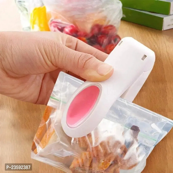 Eenfnety ™ HAND HELD SEALER (MINI SEALING MACHINE)Weight: 0.5 (in kgs)Within 6-8 business days PCENF5254 actual date of delivery, please enter your pin code.Hand Held Plastic Mini Heat Sealing Machine 100% brand new and high quality Ceramic heating head can be more durable, provides better heat resistant function compared with plastic heating head Portable design convenient for 
