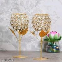 Amazing Candle Holders* PCENF5272 Material: GlassType: Candlestick HoldersProduct Breadth: 3 InchProduct Height: 6 InchProduct Length: 3 InchNet Quantity (N): 2Dispatch: 2 Days*Proof of Safe Delivery! Click to know on Safety Standards of Delivery Partners- https://ltl.sh/y_nZrAV3