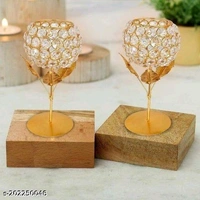 Amazing Candle Holders* PCENF5272 Material: GlassType: Candlestick HoldersProduct Breadth: 3 InchProduct Height: 6 InchProduct Length: 3 InchNet Quantity (N): 2Dispatch: 2 Days*Proof of Safe Delivery! Click to know on Safety Standards of Delivery Partners- https://ltl.sh/y_nZrAV3