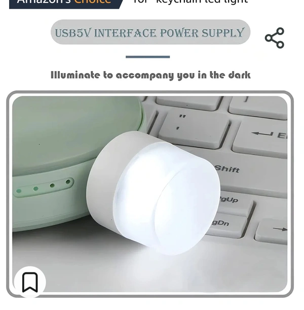 Stewit Plug in LED Night Light Mini USB LED Light Flexible USB LED Ambient Light Mini USB LED Light,…See mor